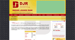 Desktop Screenshot of djriet.edu.in