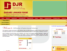 Tablet Screenshot of djriet.edu.in